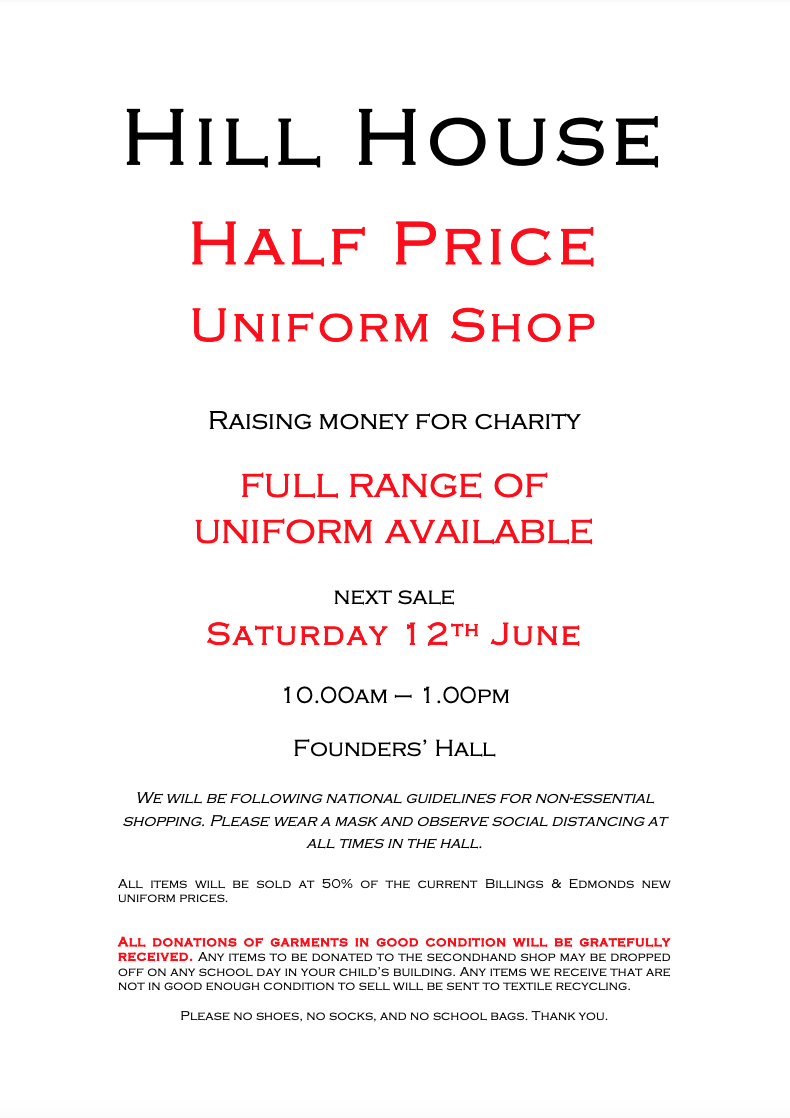 Half Price Uniform Shop